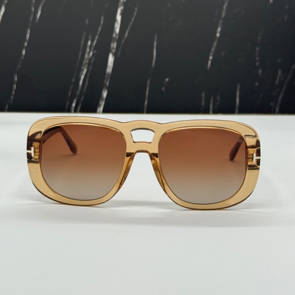 NEW TOM FORD TF1012 45F WOMEN SUNGLASSES TOM FORD BILLIE FT1012 45F EYEWEAR - Picture 5 of 11